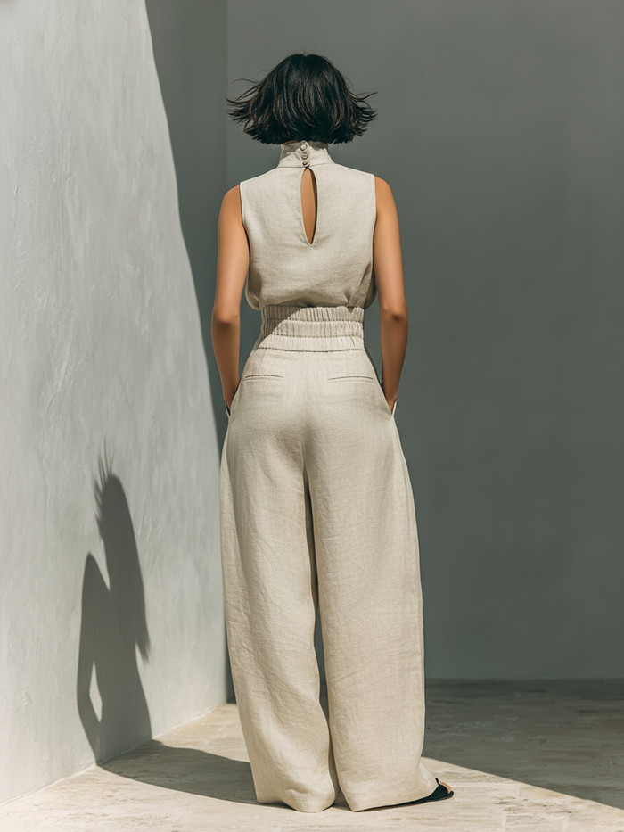 Rhea | Set Sleeveless Blouse