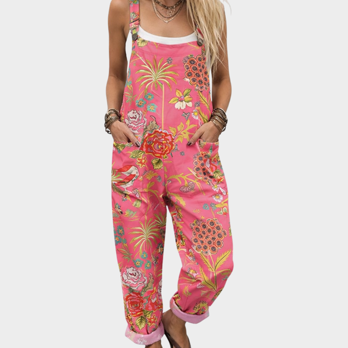 Riikka – Printed Wide-Leg Jumpsuit