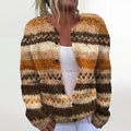 Riitta - Warm Stripe Cardigan