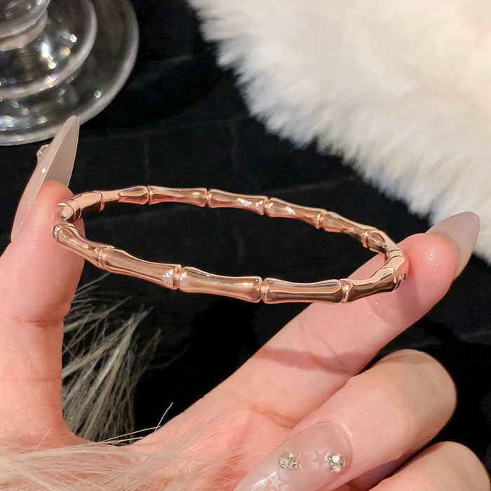 Rina | Gold-Plated Rose Morellini Bracelet