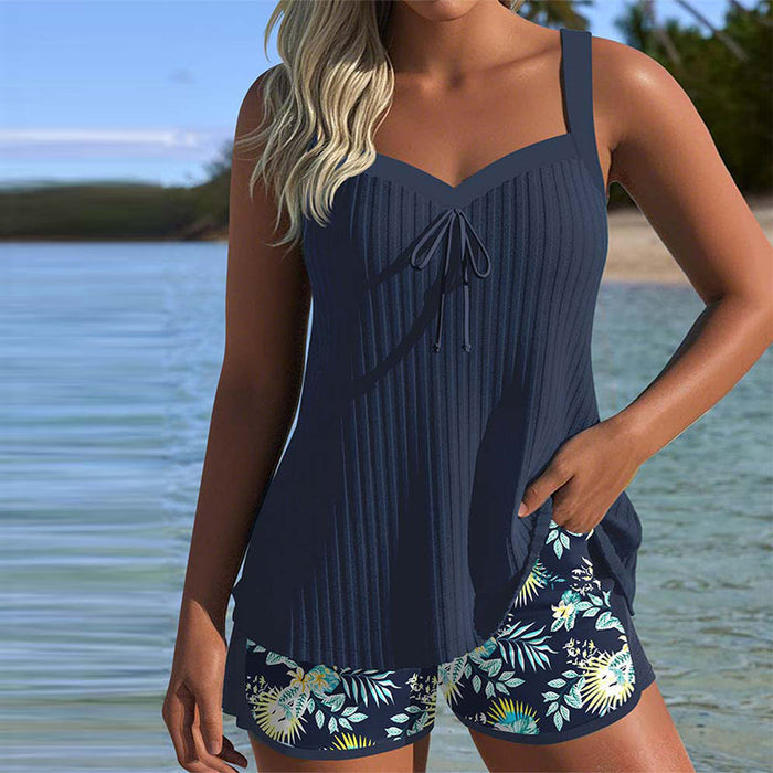 Rocio | Tankini Striped with Bottoms