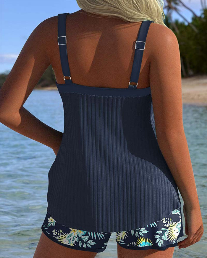Rocio | Tankini Striped with Bottoms