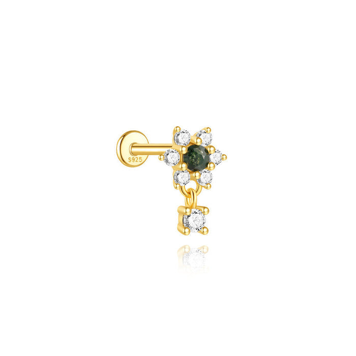 Romana | Gold-Tone Earrings with Playful Charm