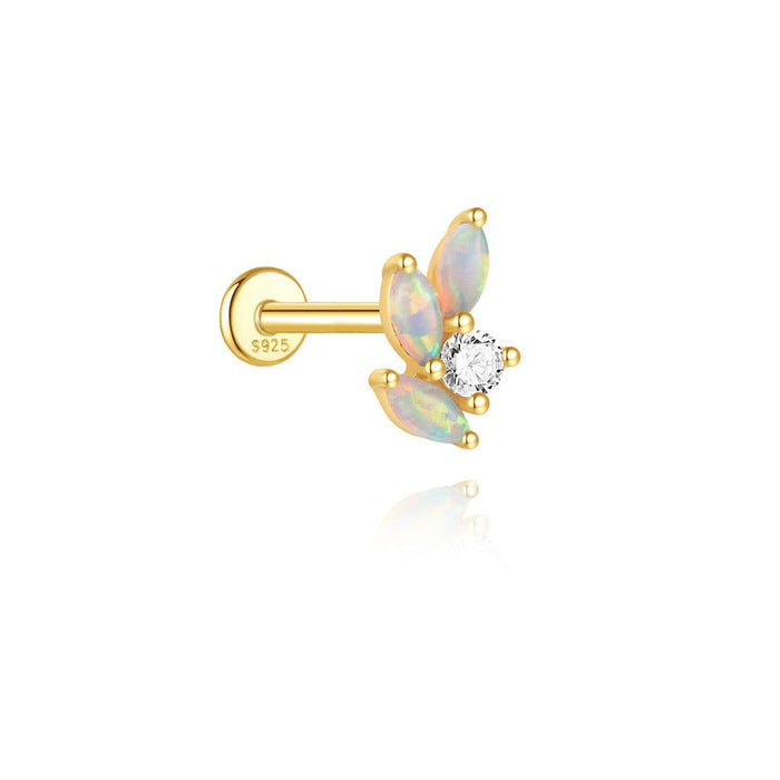 Romina | Gold-Plated Delicate Kateřina Earrings with Movement