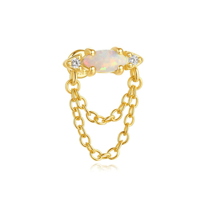 Ronja | Gold-Tone Earrings with Delicate Shine