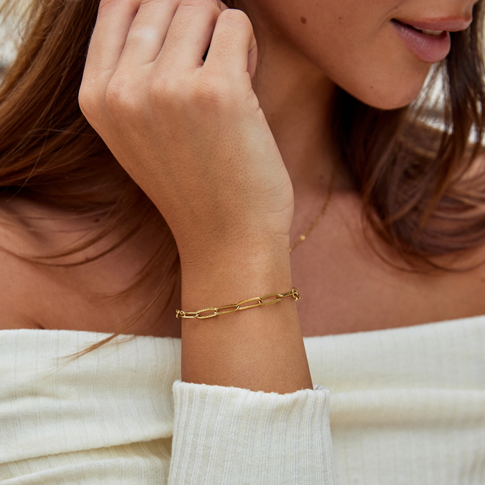 Rosina | Gold-Plated Bracelet with Beads