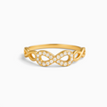 Rosina | Gold-Plated Hope Infinite Ring