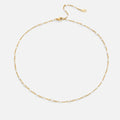 Sabina | Gold-Plated Fine Choker with Mini Pearls