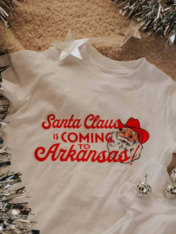 Santa Claus Is Coming To Arkansas! T-Shirt