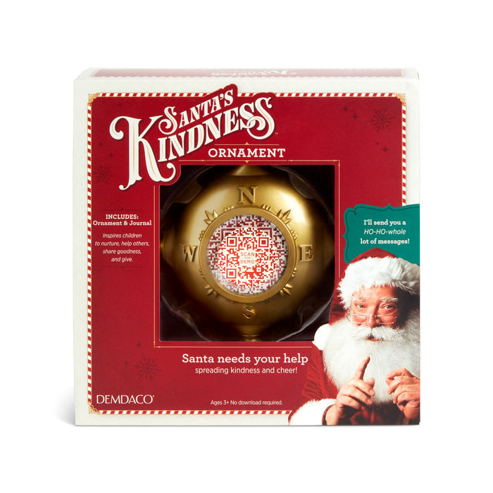 Santa's Kindness Ornament & Journal