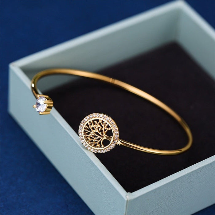 Sara | Adjustable Tree of Life Bracelet