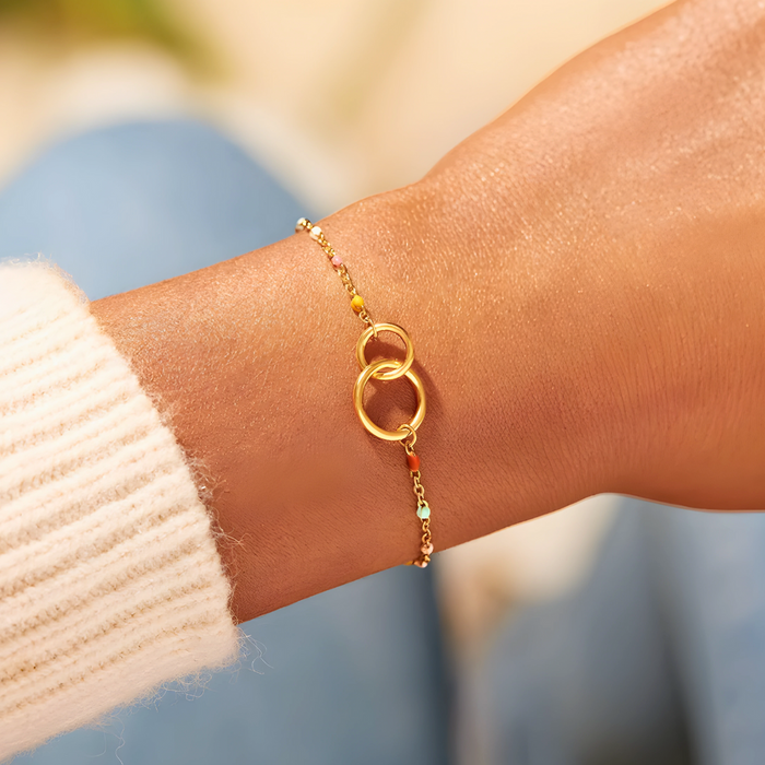 Sara | Silver United Forever Bracelet