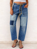 Satu - Patchwork Jeans