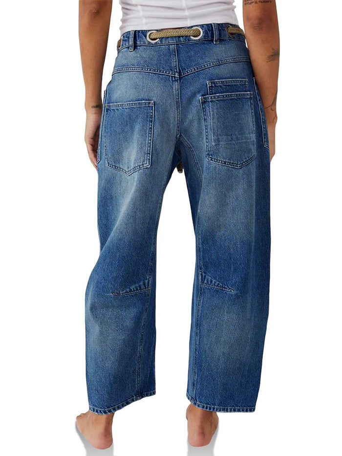 Satu - Patchwork Jeans