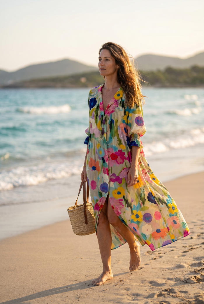 Selene | Bohemian Lightweight Maxi Dress
