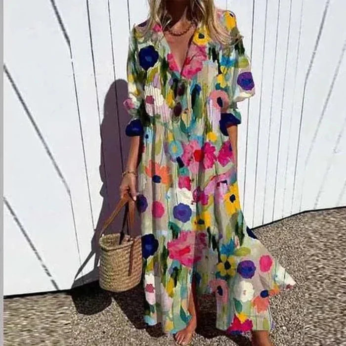 Selene | Bohemian Lightweight Maxi Dress