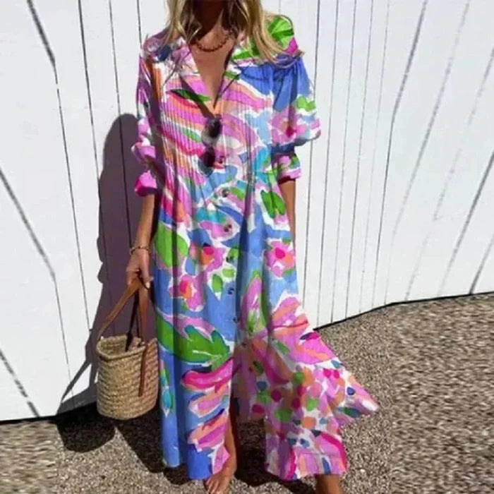 Selene | Bohemian Lightweight Maxi Dress