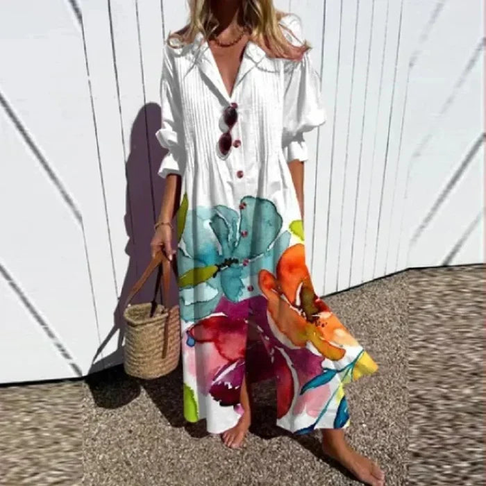 Selene | Bohemian Lightweight Maxi Dress
