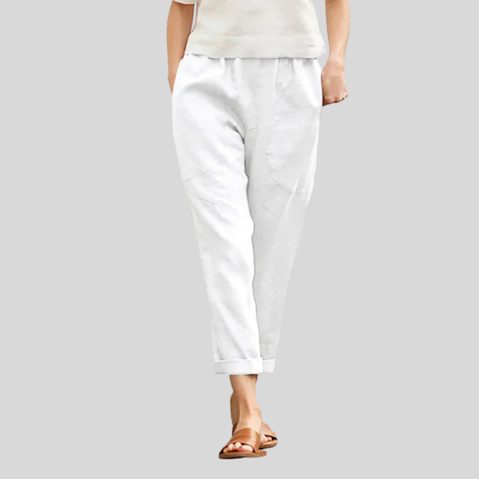 Selma - Loose-Fit Trousers with Pockets