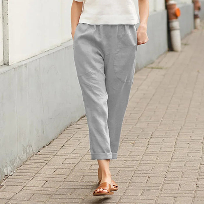 Selma - Loose-Fit Trousers with Pockets