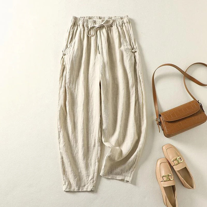 Senna | Linen Trousers Cut Relaxed