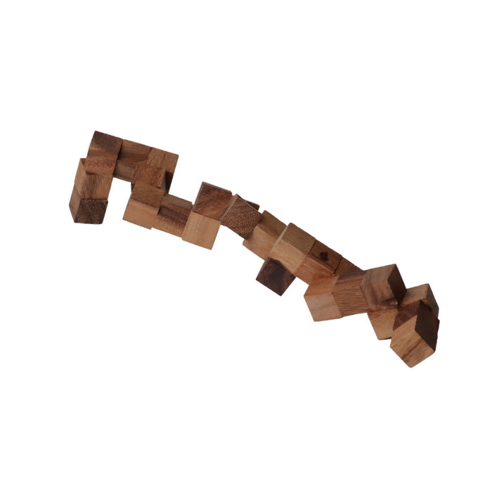 SERPENT CUBE | 57 mm | Monkeypod Wood