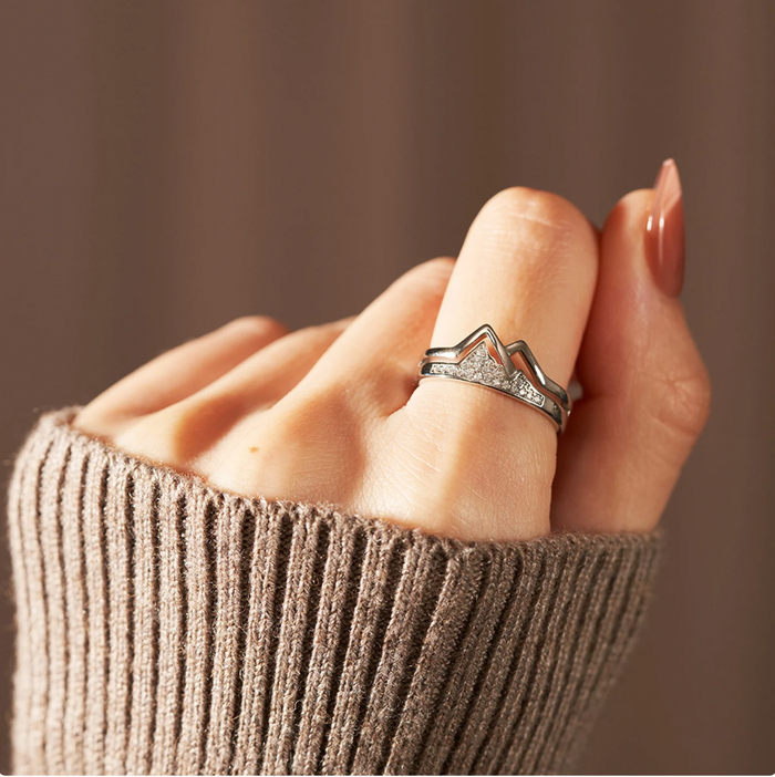 Sierra | Snowy Ring