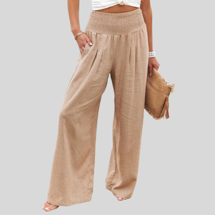Sini - Wide-Leg Beach Trousers