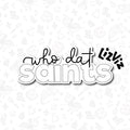 skinny Louisiana sports cookie cutter. Contact shop for your custom team skinny cookie cutter