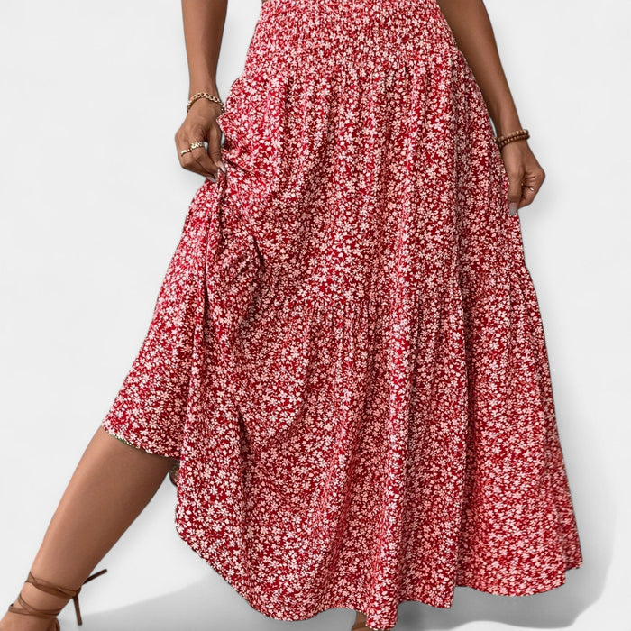 Skirt Floral with Pockets