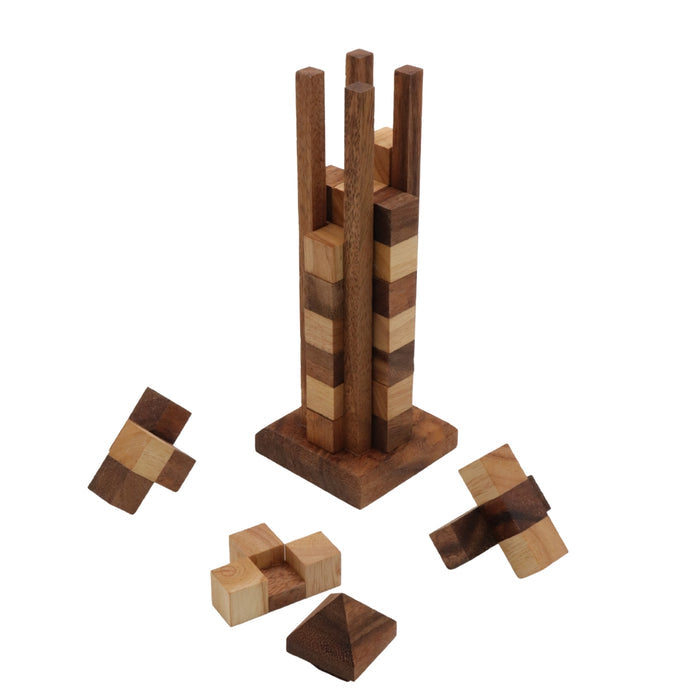 SKY TOWER | 25 cm | Solid Wood
