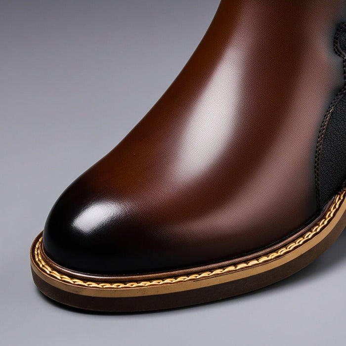 Sleek Italian Leather Boots