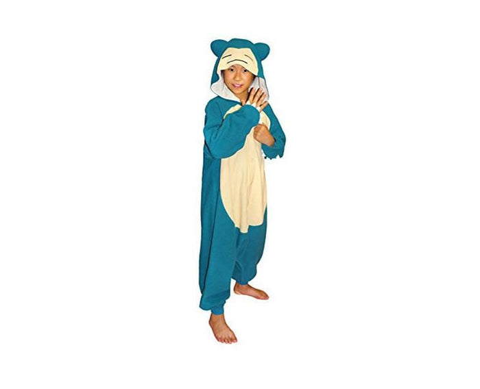 Snorlax Fleece Kigurumi For Children Home Sugoi Mart