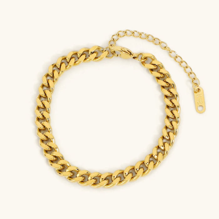 Sofia | Gold-Plated Delicate Bracelet with Delicate Pendant