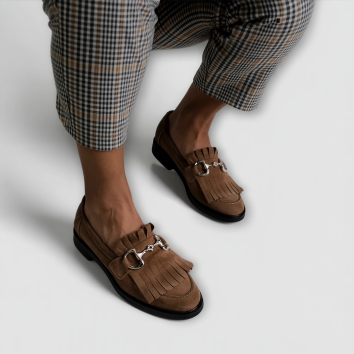 Sofia | Loafers Suede Synthetic Toe Round