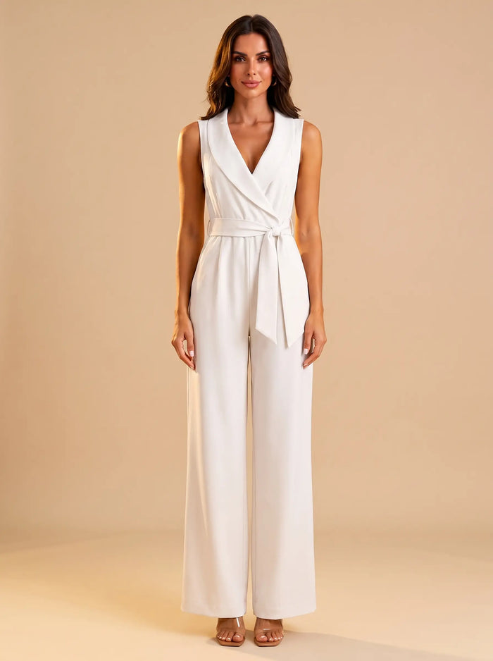Sofia | Wide-Leg Jumpsuit with Pockets