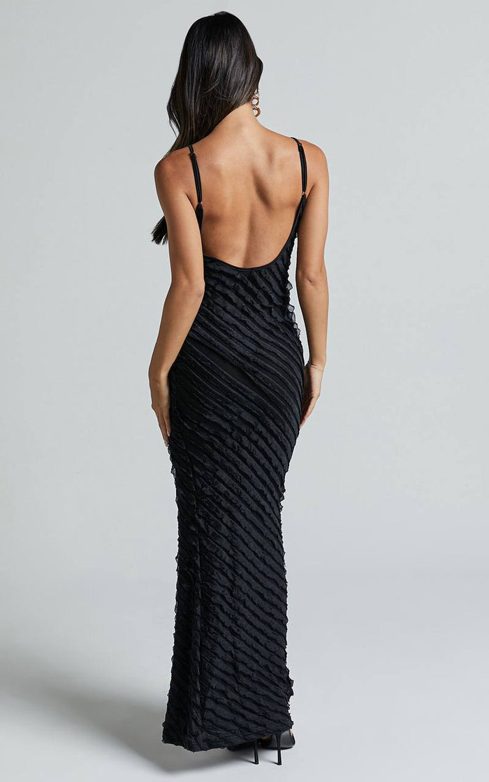 Solvi | Elegant Dress Black
