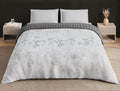 Spaces Neo White Floral 100% Cotton Double Quilt - 88 x 106 Inches