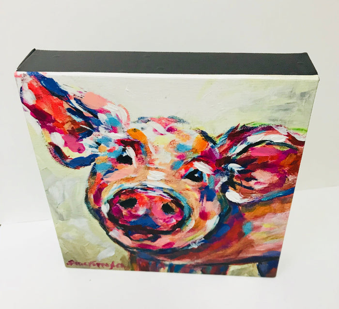 Stacy Spangler - Happy Pig 6x6