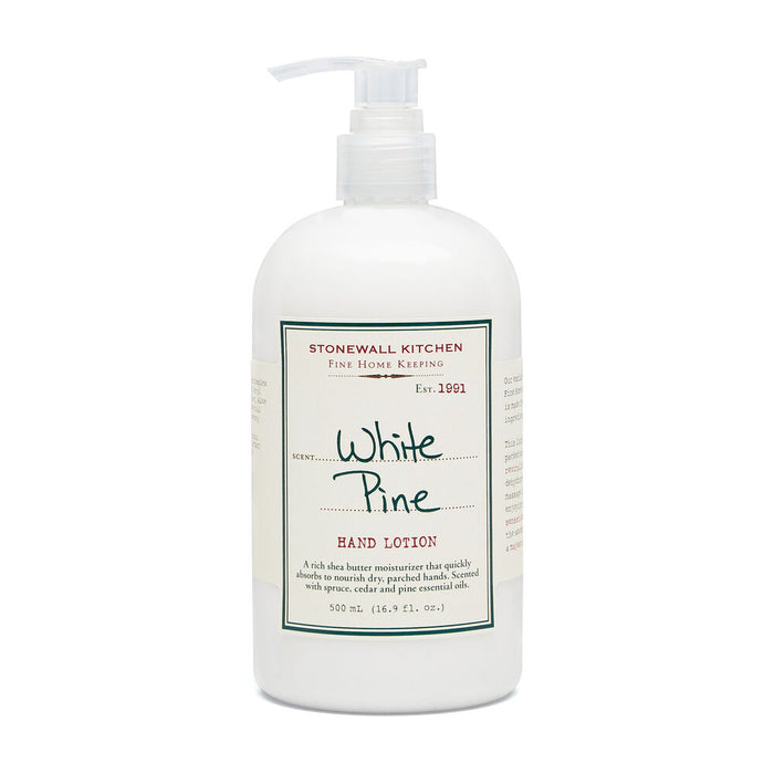 Stonewall Kitchen | Hand Lotion, 16.9 fl oz, White Pine