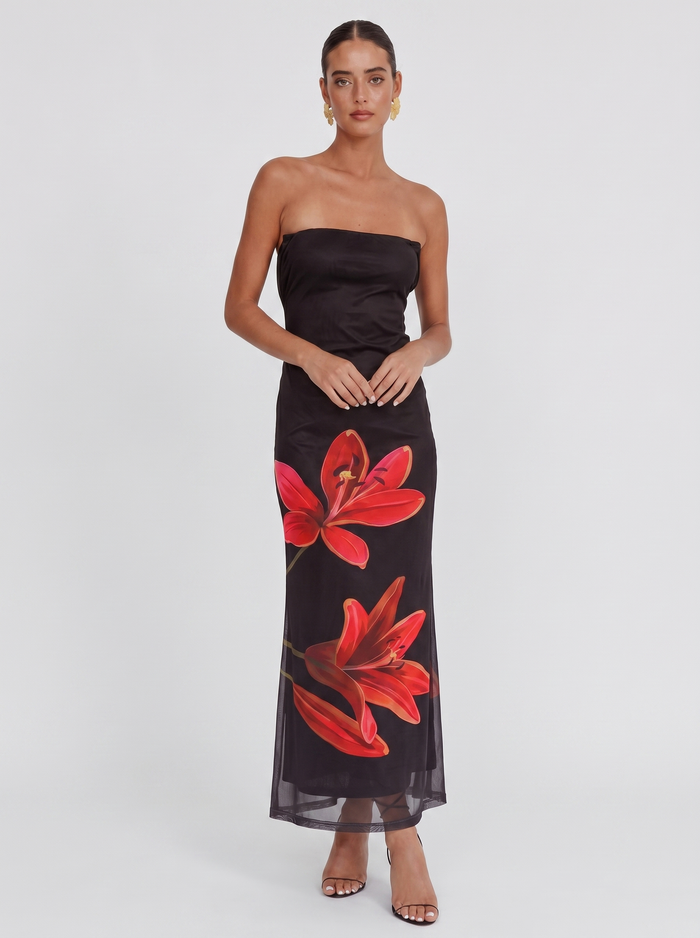 Svala | Floral Dress Sleeveless Straps