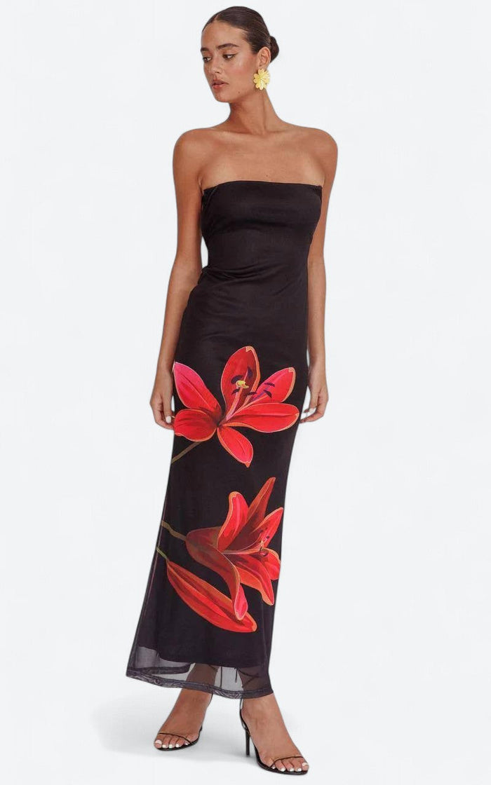 Svala | Floral Dress Sleeveless Straps