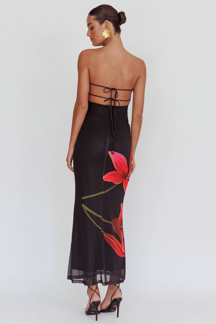 Svala | Floral Dress Sleeveless Straps