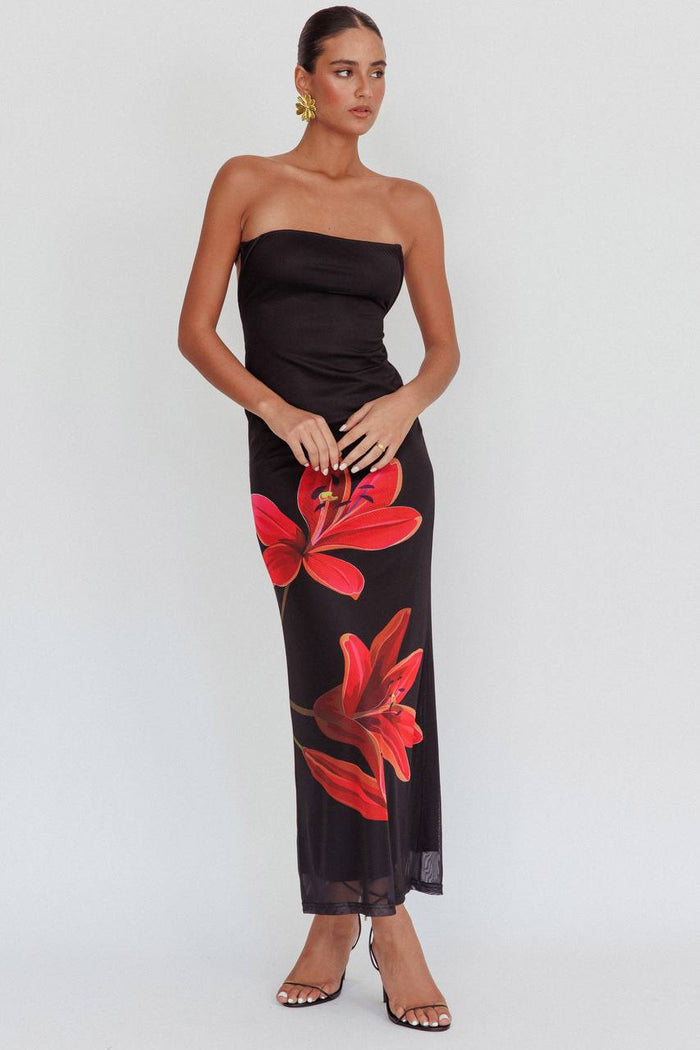 Svala | Floral Dress Sleeveless Straps