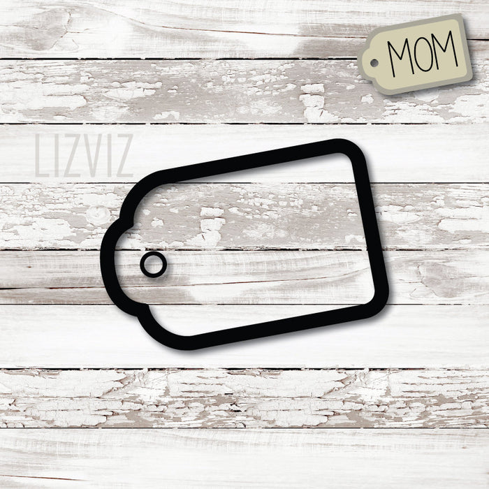 Tag Cookie Cutter.