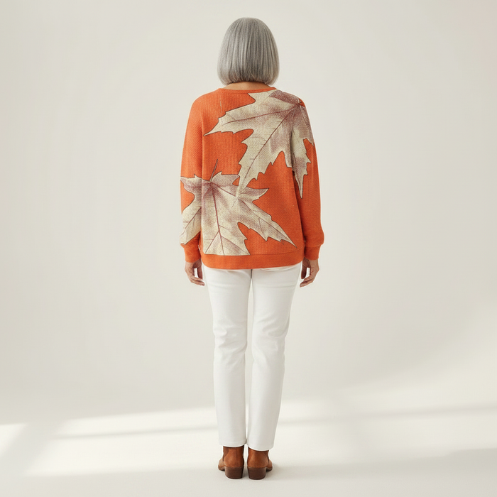 Taina - Maple Leaf Waffle Henley