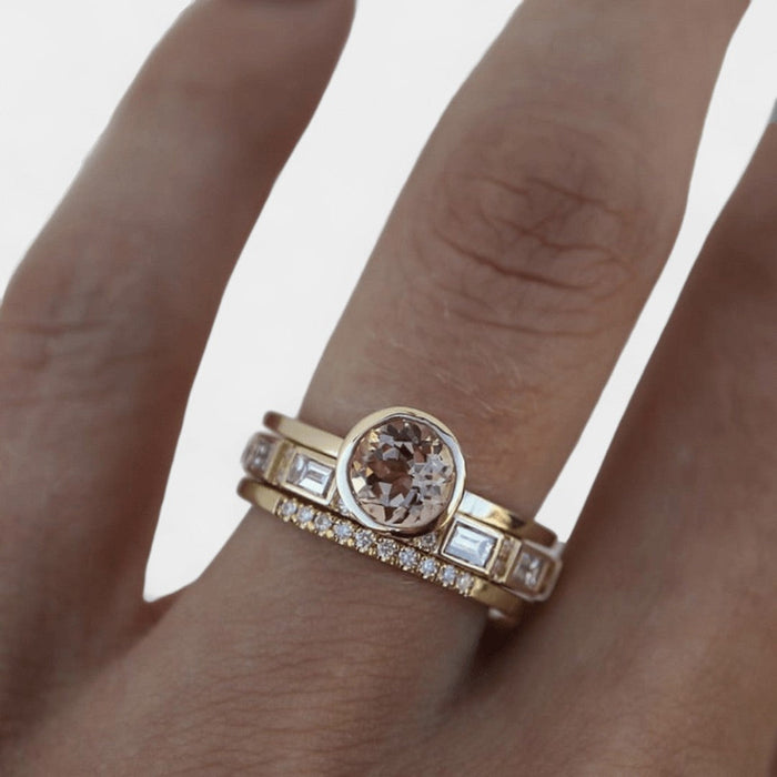 Talía | Crystals Rings Set