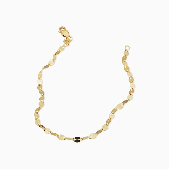 Talía | Gold-Plated Cabaret Bracelet