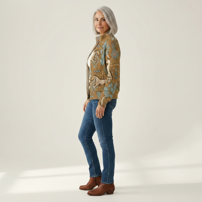 Tarja - Horse & Cactus Zip Bomber