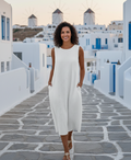 Tatiana | Embroidered Midi Dress